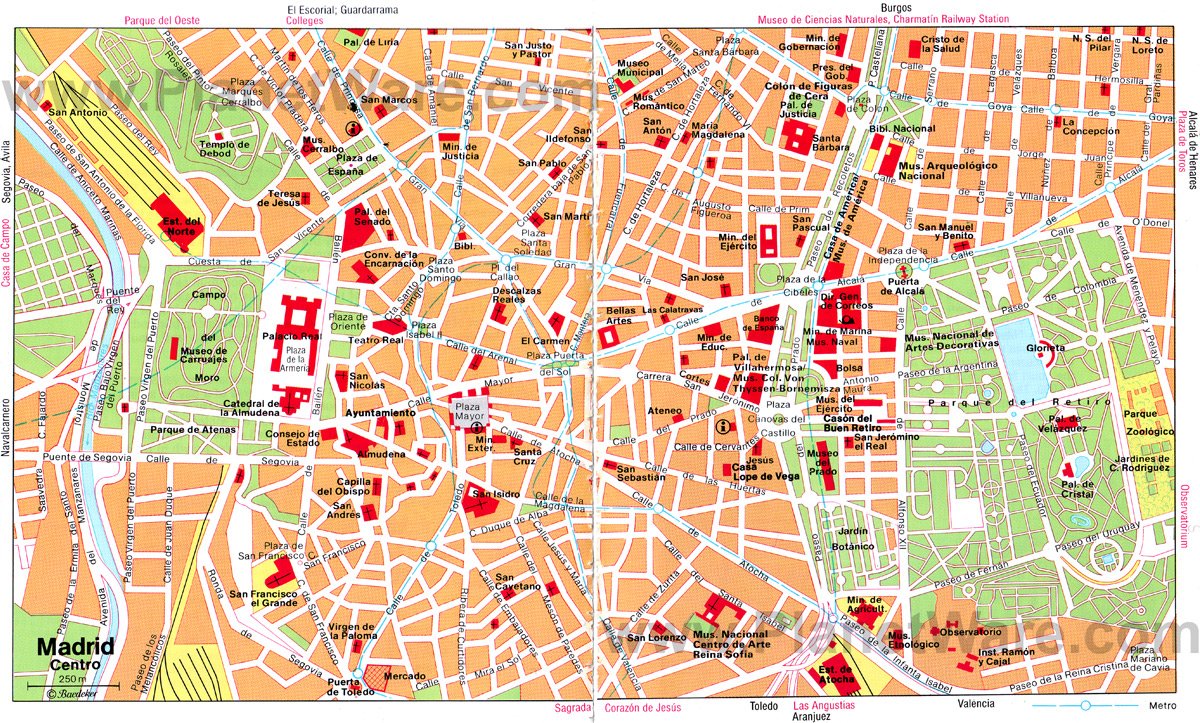 Madrid Map 