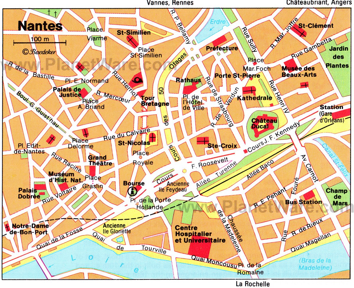 Nantes Map 