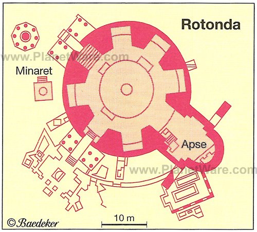 Salonica - Rotunda - Floor plan map