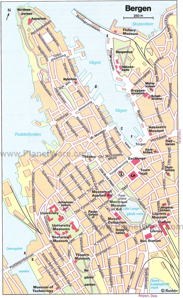 Bergen Map 