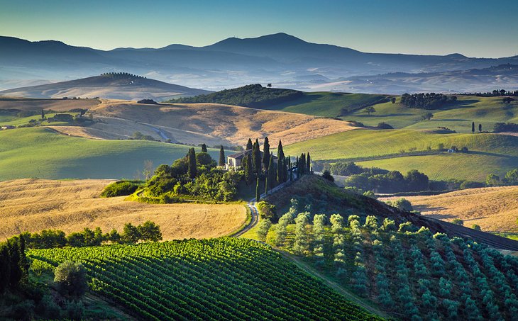 Italy Tuscany Landscape 