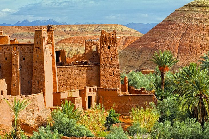 atlas ait morocco haddou ben attractions tourist mountains marrakesh kasbah planetware rated region