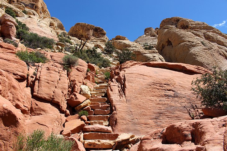 red rock canyon trail