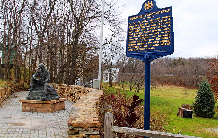 Quecreek Mine Rescue Site Historical Landmark