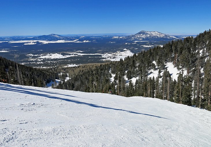 Arizona Best Ski Resorts Snowbow View 
