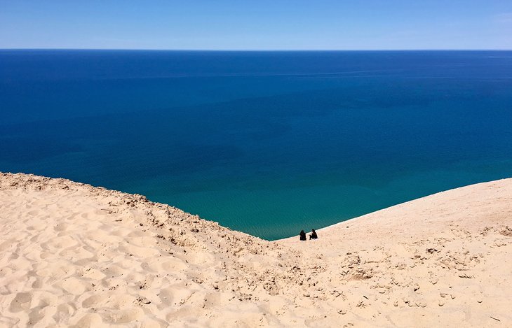 Sleeping Bear Dunes National Lakeshore on Lake Michigan