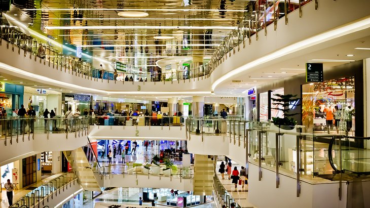 Shopping mall in Jakarta