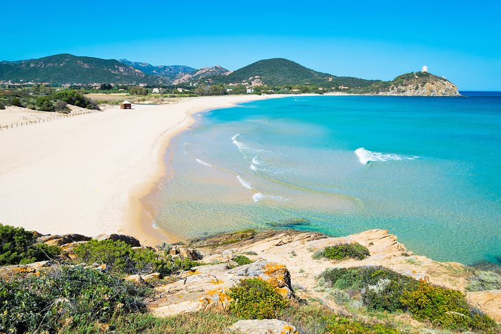 Best Beaches In Sardinia Map