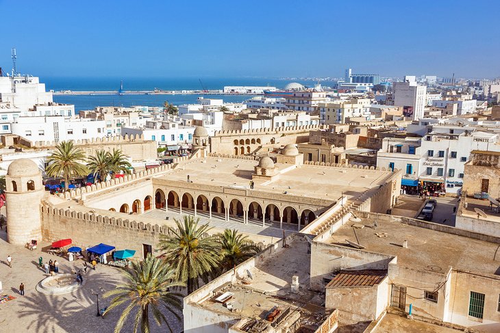 tourist area in tunisia
