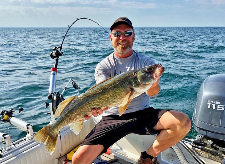 Lake Erie Fishing Charters: Catching Walleye and Perch
