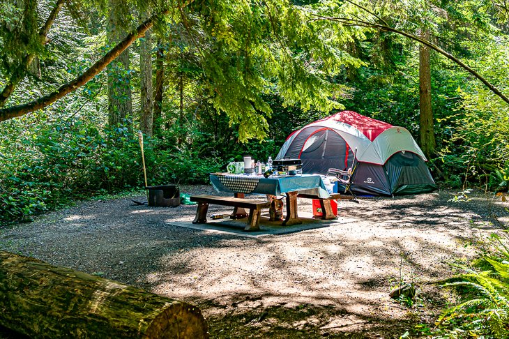 Canada British Columbia Parksville Best Campgrounds Intro Paragraph Camping Rathtrevor Beach 