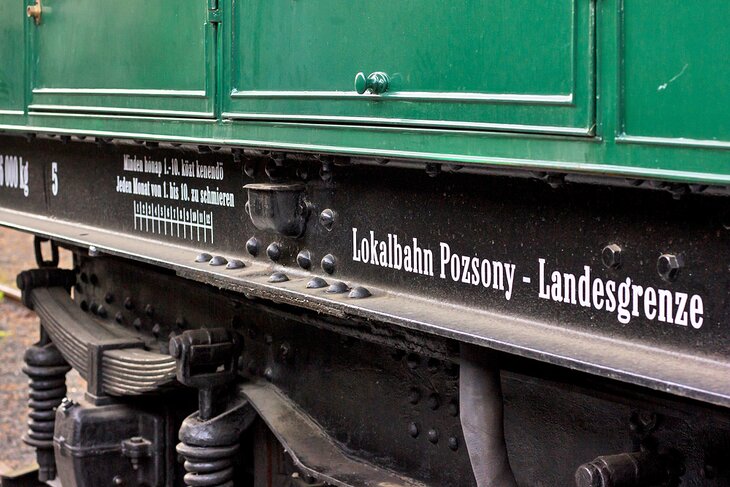 Locomotive at the Bratislava Museum of Transport