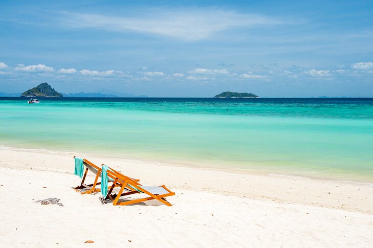 Laem Tong Beach in the Phi Phi Islands