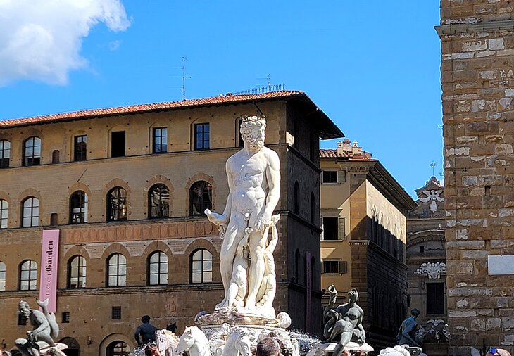 Neptune Fountain at the Piazza della Signoria