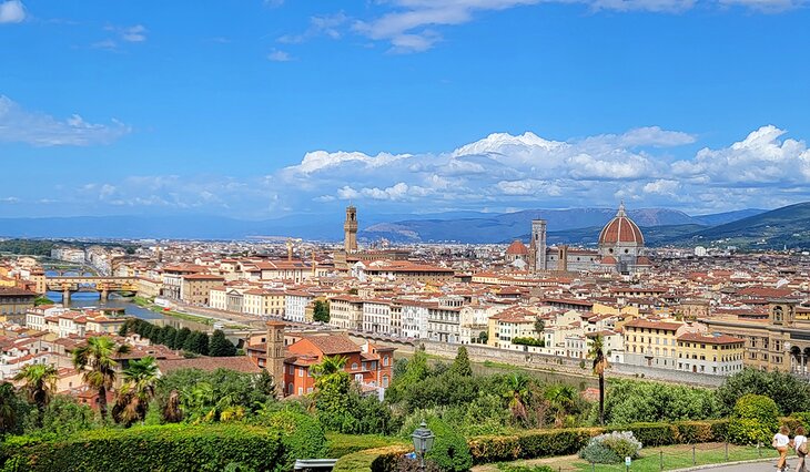 View over Florence from Piazzale Michelangiolo