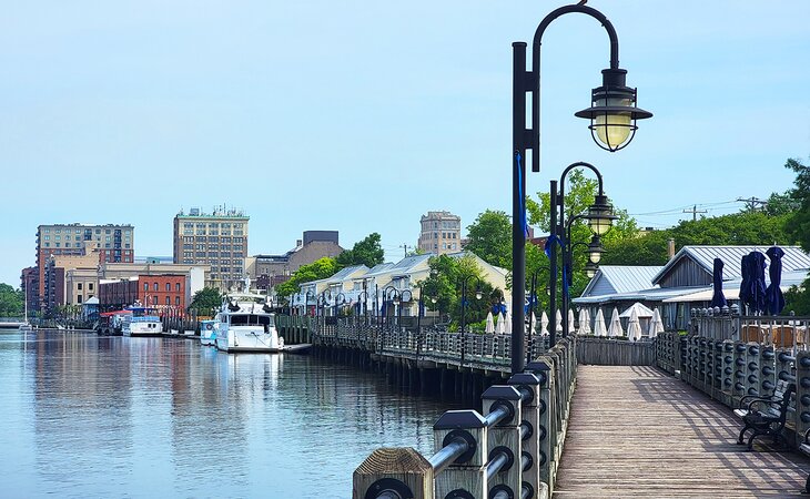 The Riverwalk in Downtown Wilmington