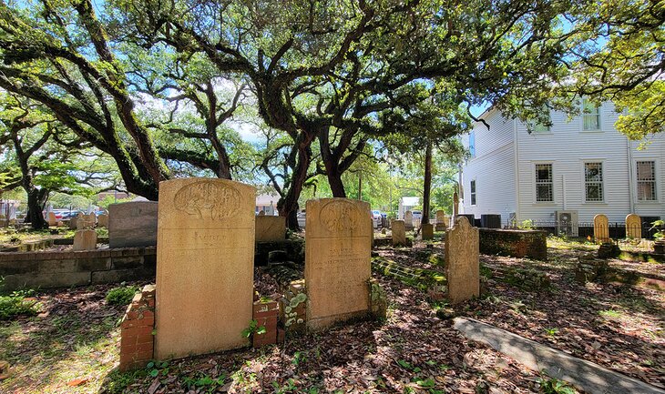 The Old Burying Ground in Beaufort 