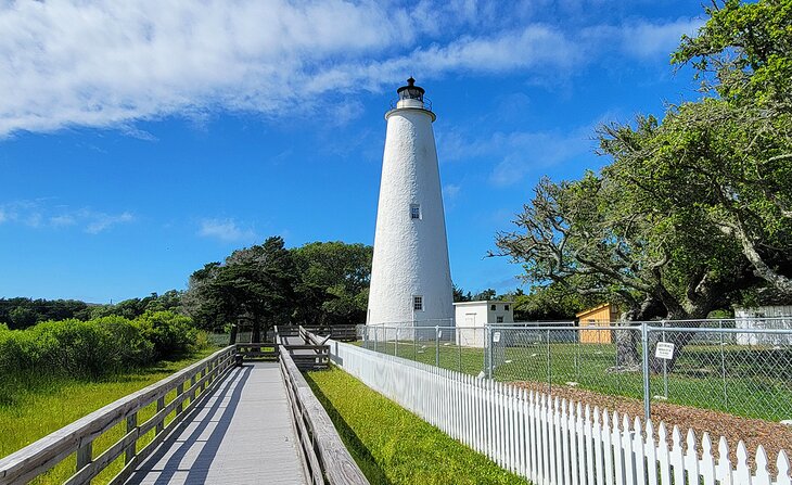 Walkway to Ocracoke Lighthouse