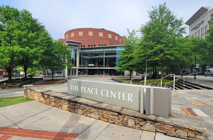 The Peace Center in Downtown Greenville