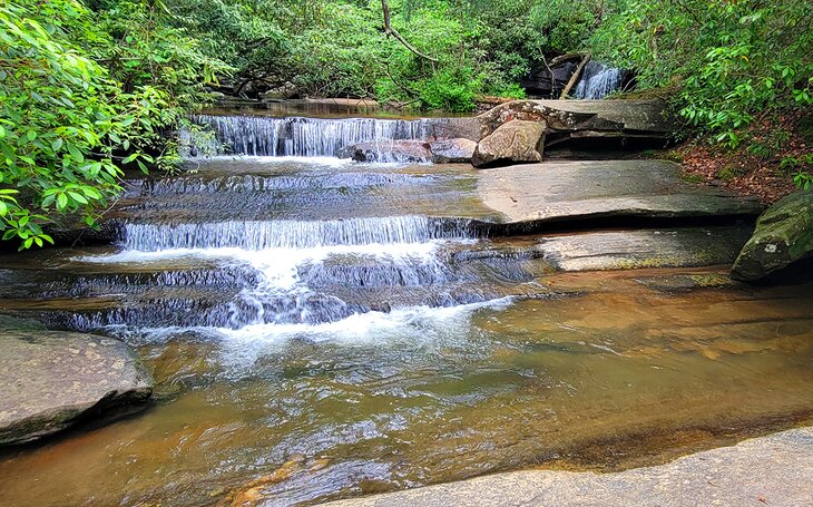 Carrick Creek Falls in Table Rock State Park