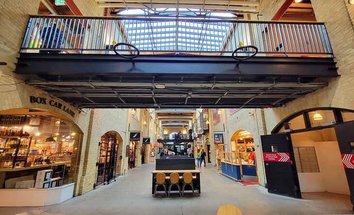 The Forks Market in Winnipeg