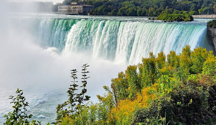 Niagara Falls in early autumn