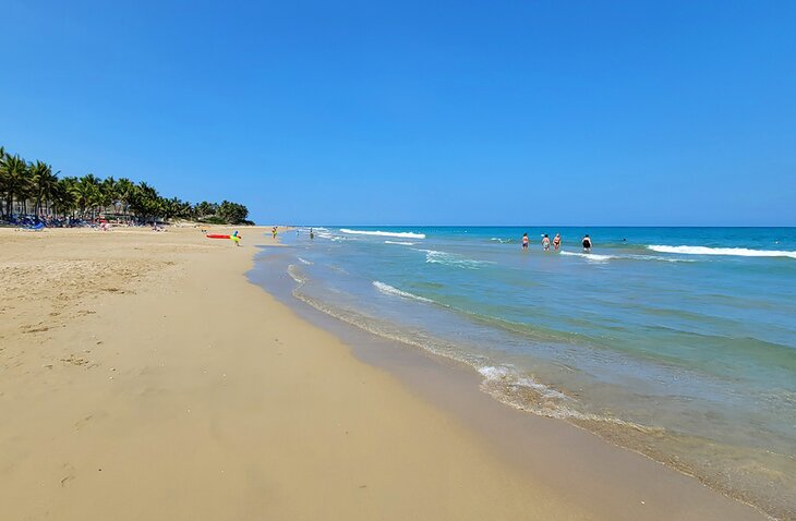 A beach in Cabarete, Dominican Republic