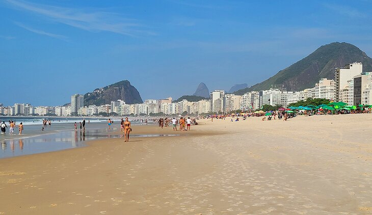 Morning on Copacabana Beach