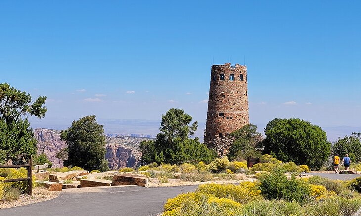 Desert View Watchtower in September