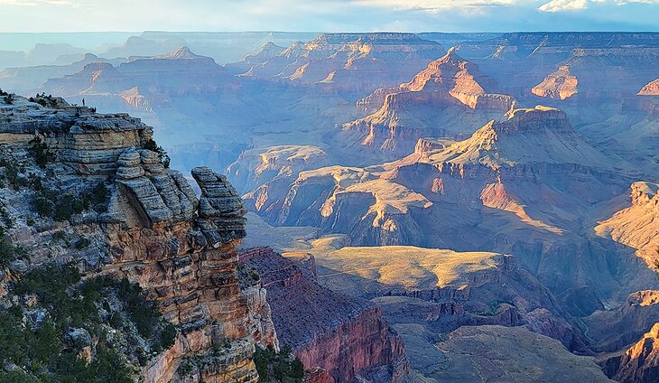 Sunset at Mather Point, Grand Canyon