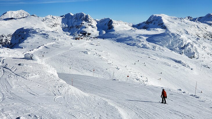 Skiing at Whistler