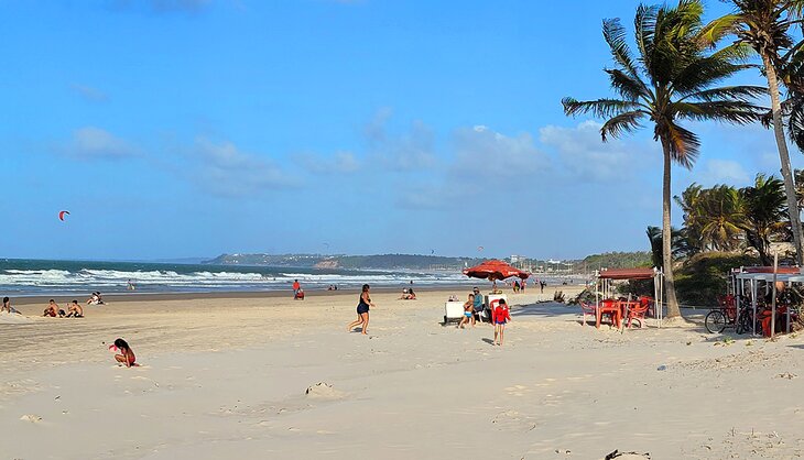 The beach at Sao Luis