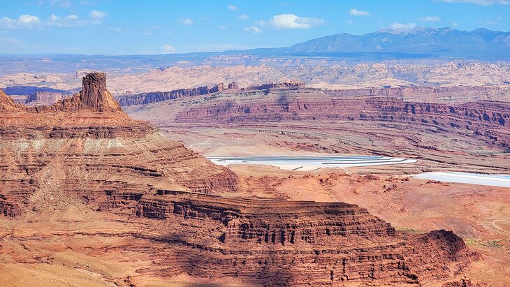 View from the lookout at Dead Horse State Park