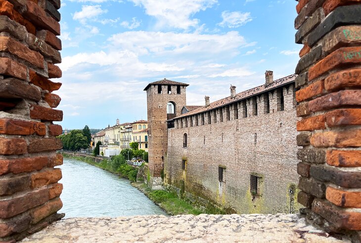 View from Ponte Scaligero