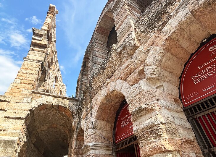 Facade of the Roman Amphitheater