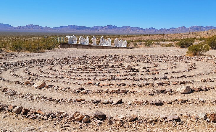 Landscape around Rhyolite